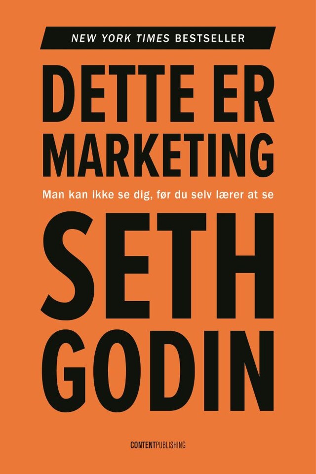 Book cover for Dette er marketing