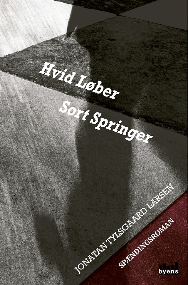 Book cover for Hvid løber Sort springer