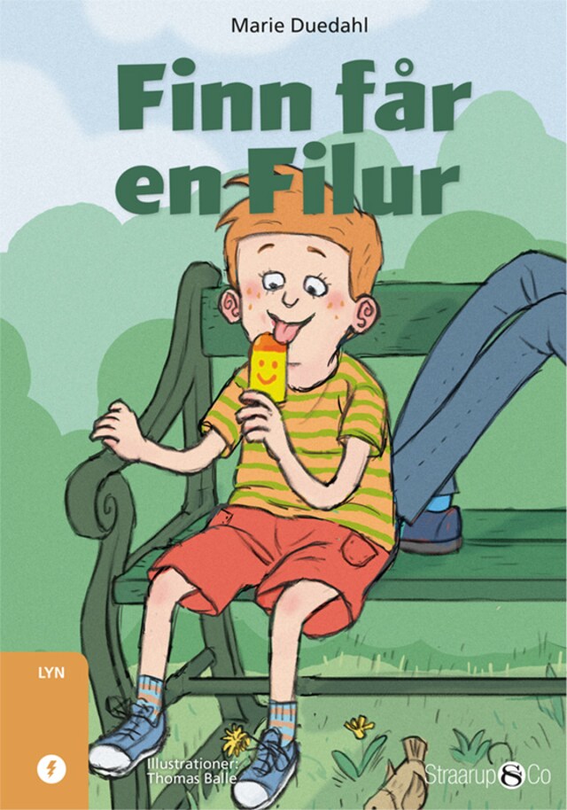 Buchcover für Finn får en Filur