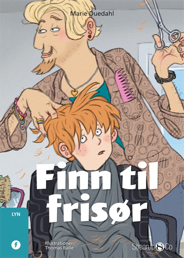 Boekomslag van Finn til frisør