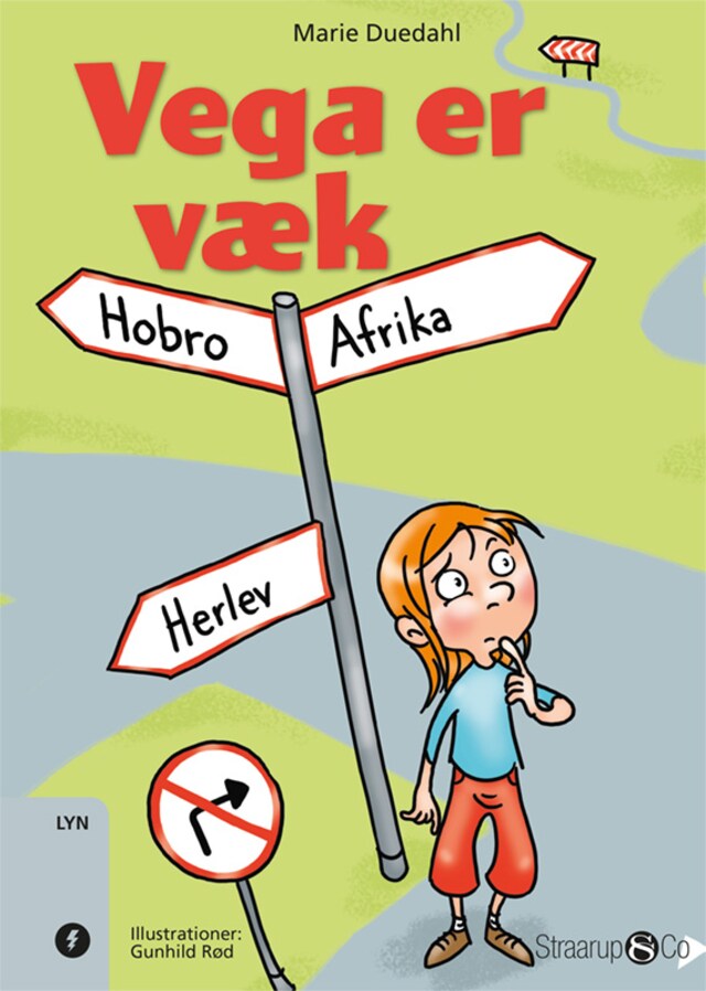 Book cover for Vega er væk