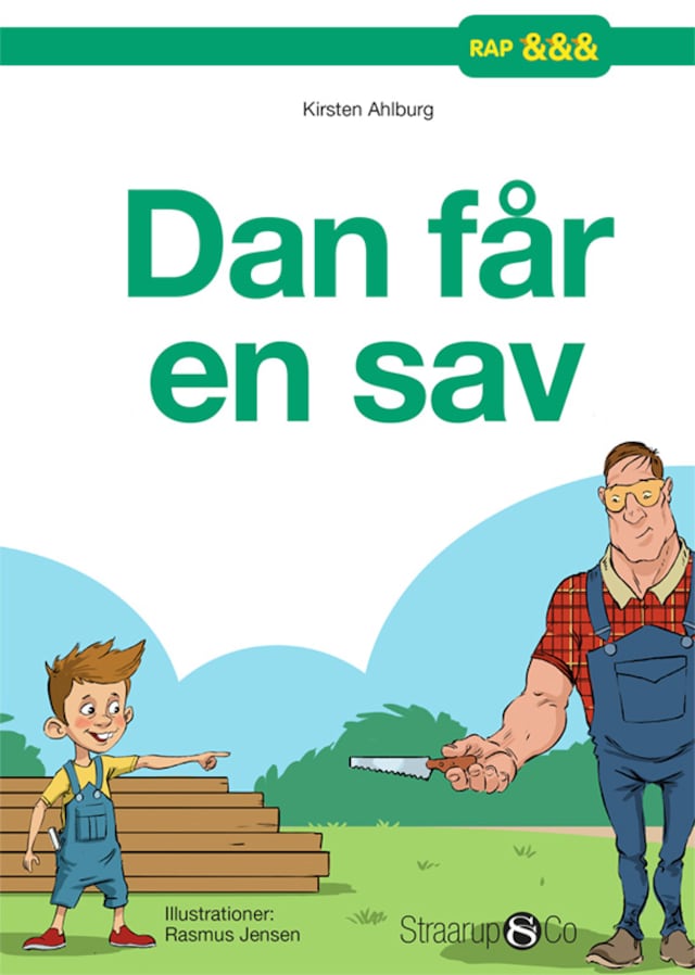 Book cover for Dan får en sav