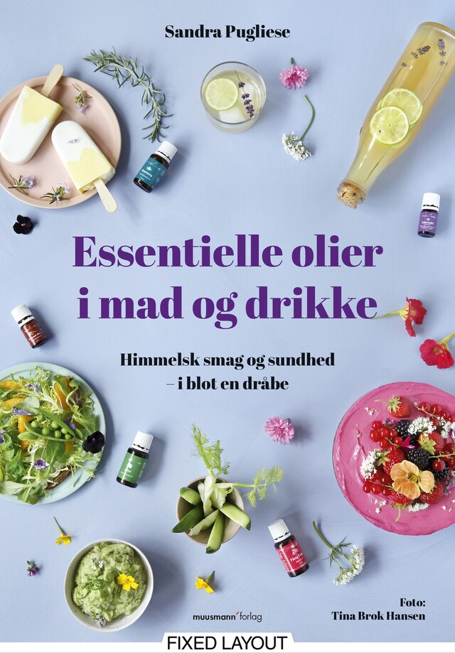 Boekomslag van Essentielle olier i mad og drikke