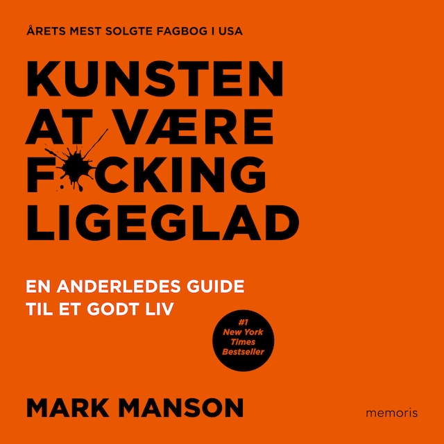 Book cover for Kunsten at være fucking ligeglad