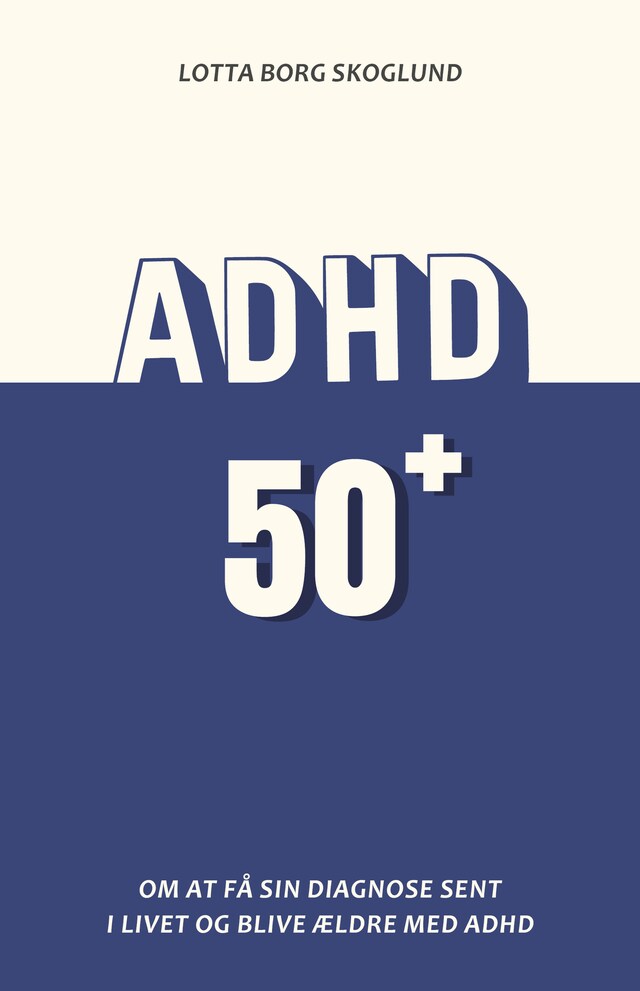 Copertina del libro per ADHD 50+