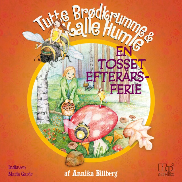 Book cover for Tutte Brødkrumme & Kalle Humle: En tosset efterårsferie