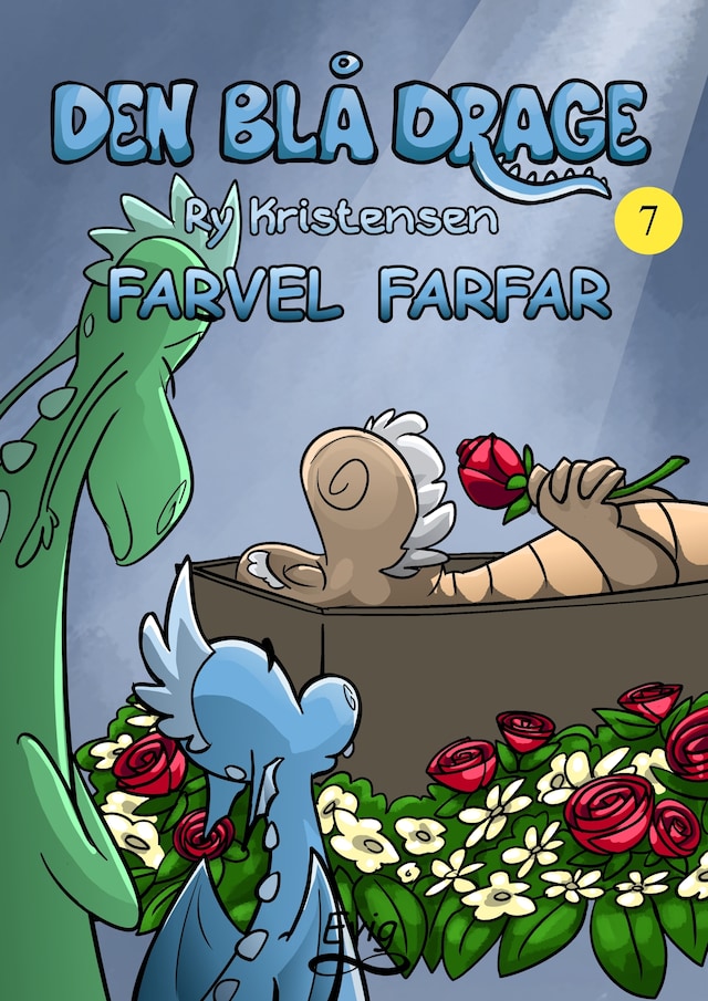 Book cover for Den blå drage 7 - Farvel farfar