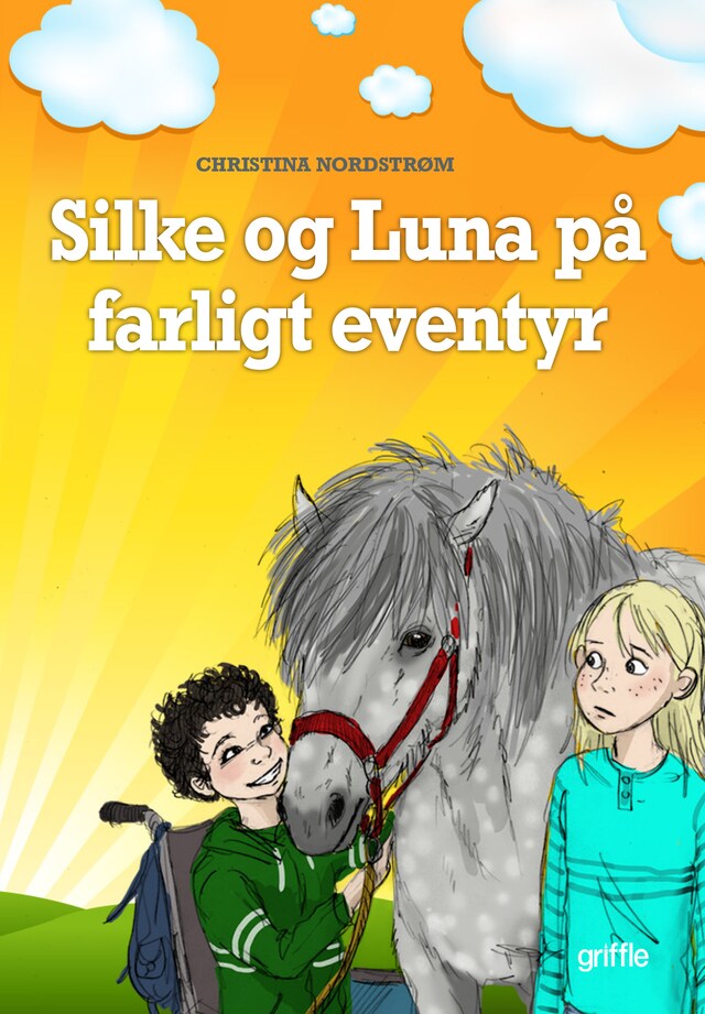 Book cover for Silke og Luna på farligt eventyr