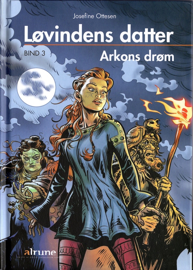 Book cover for Løvindens datter, bind 3. Arkons drøm lydbog