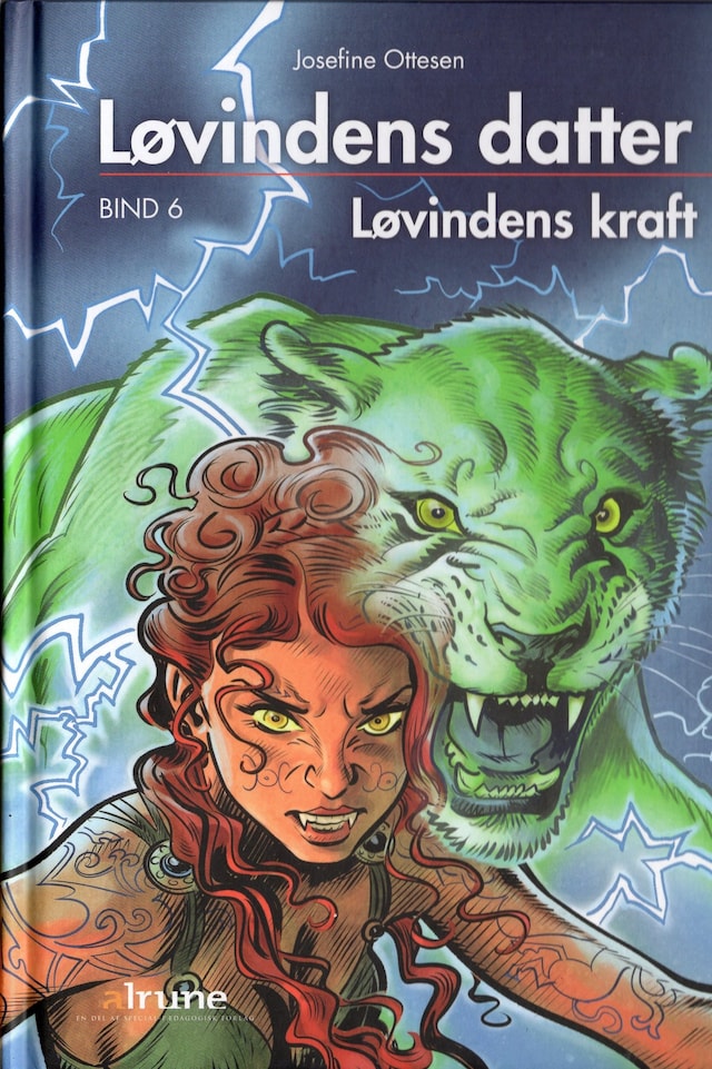 Book cover for Løvindens datter, bind 6. Løvindens kraft lydbog