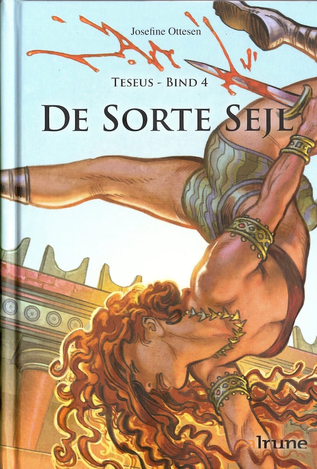 Book cover for Theseus Bind 4 De Sorte Sejl