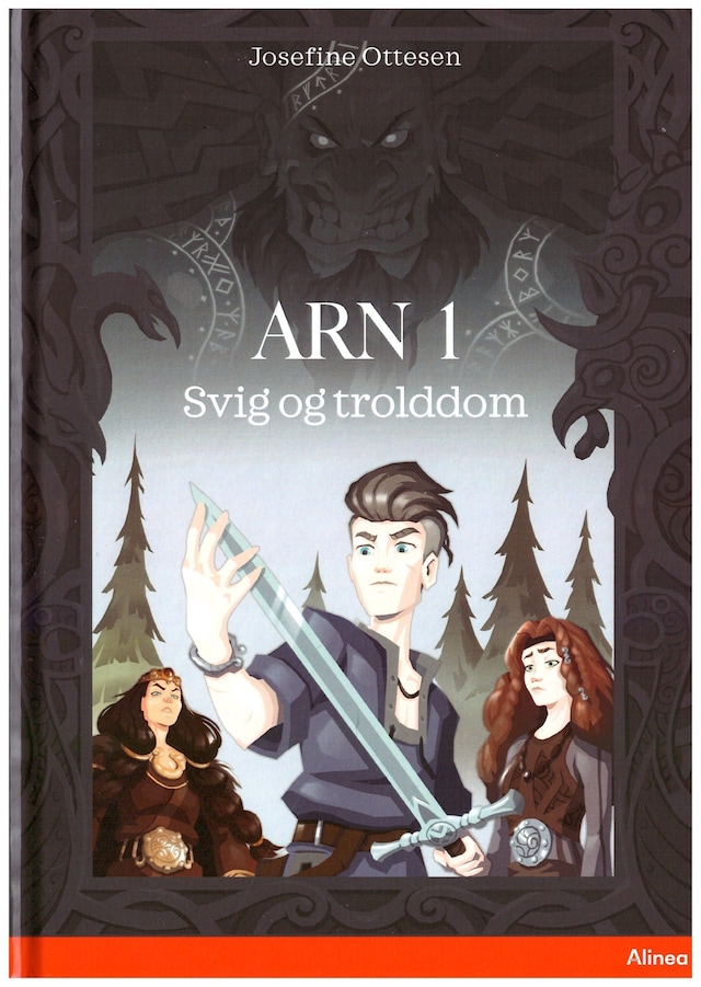 Couverture de livre pour Arn 1 Svig og Troldom