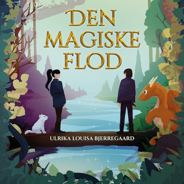 Book cover for Den magiske flod