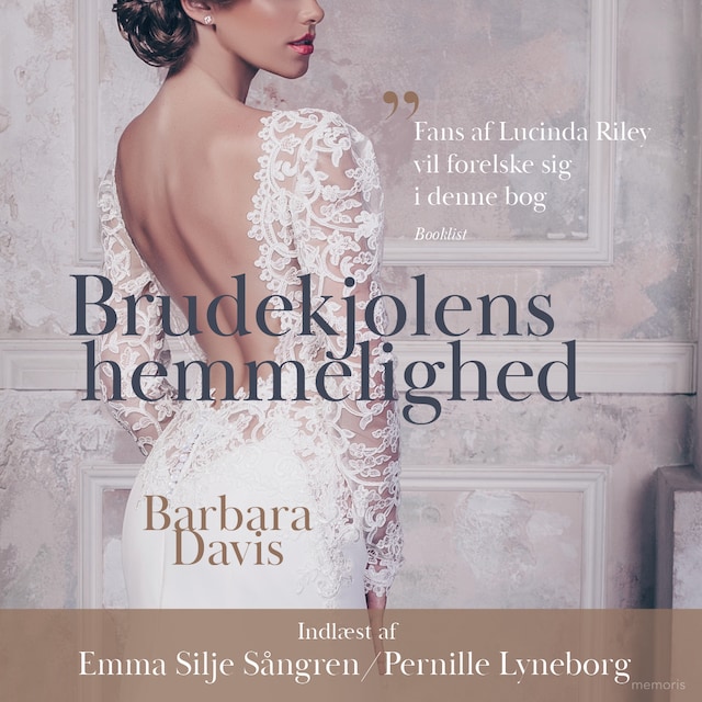 Book cover for Brudekjolens hemmelighed