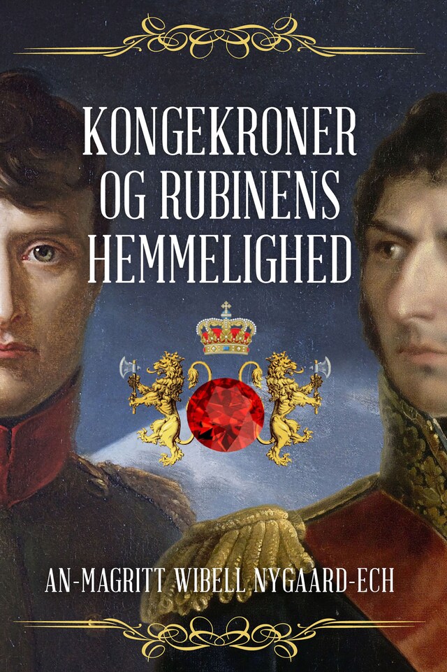 Book cover for Kongekroner og Rubinens Hemmelighed