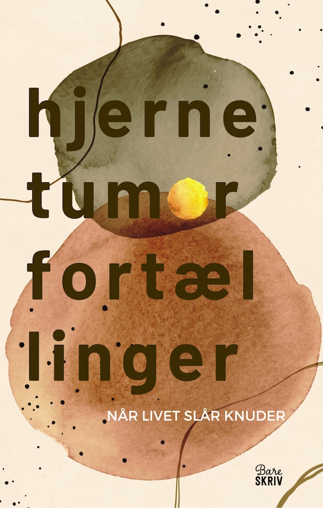 Copertina del libro per Hjernetumorfortællinger