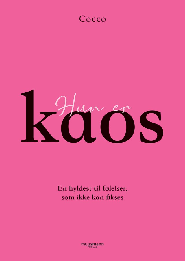 Couverture de livre pour Hun er kaos