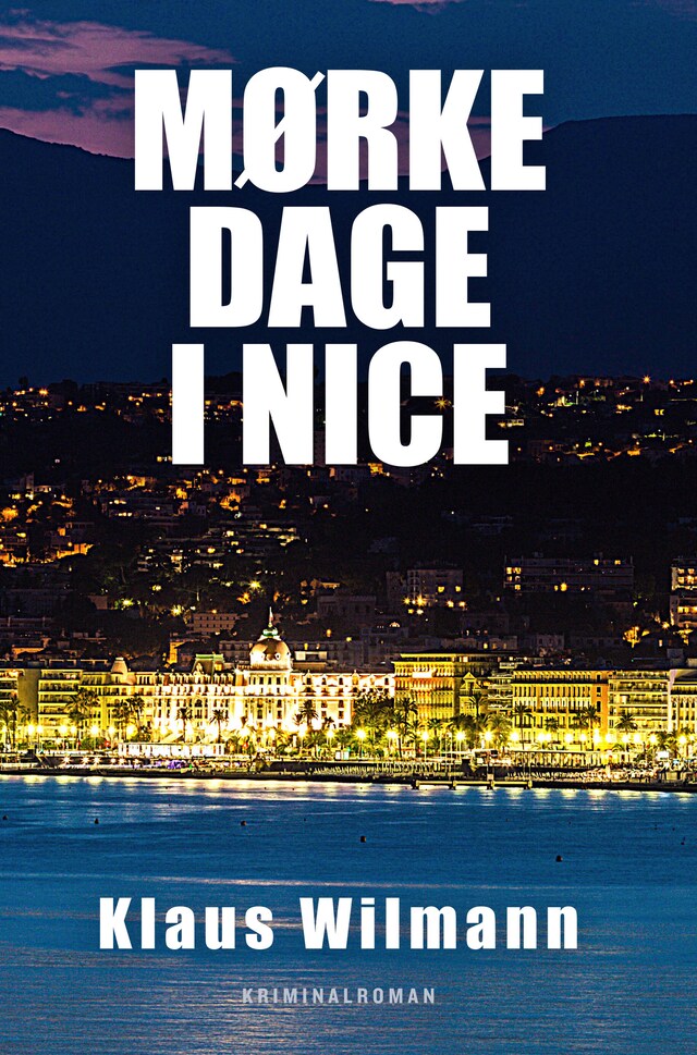 Book cover for Mørke dage i Nice