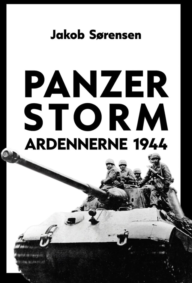 Boekomslag van Panzerstorm Ardennerne 1944