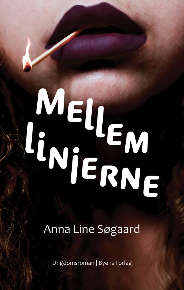 Book cover for Mellem linjerne