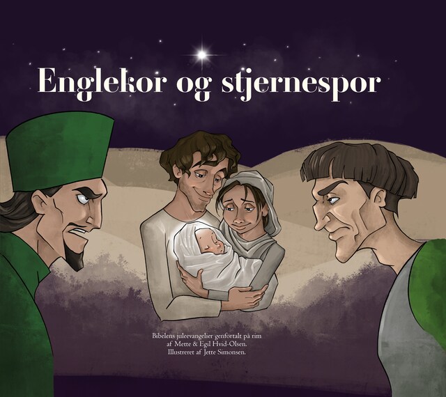 Book cover for Englekor og stjernespor