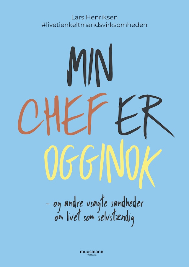 Book cover for Min chef er ogginok