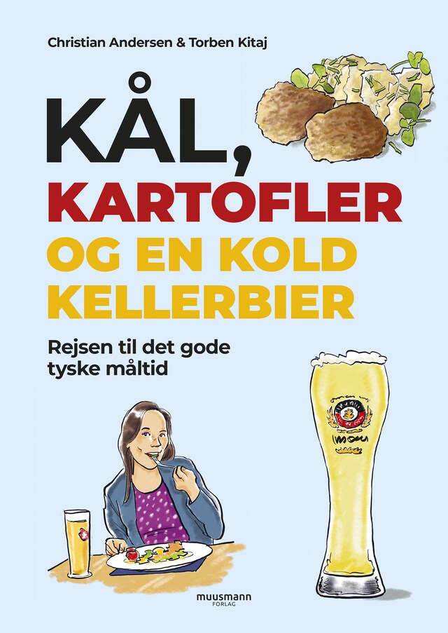 Portada de libro para Kål, kartofler og en kold kellerbier