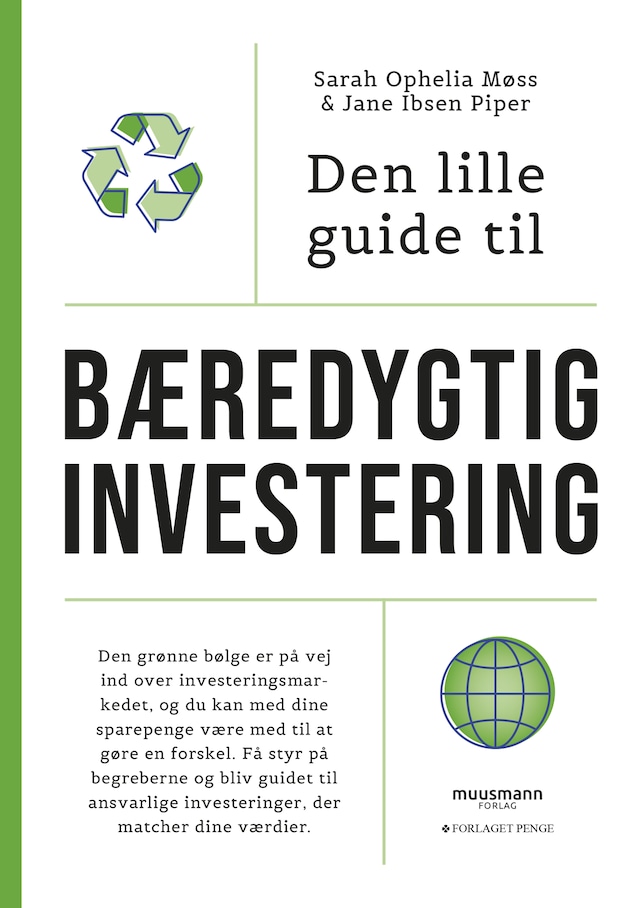 Book cover for Den lille guide til bæredygtig investering