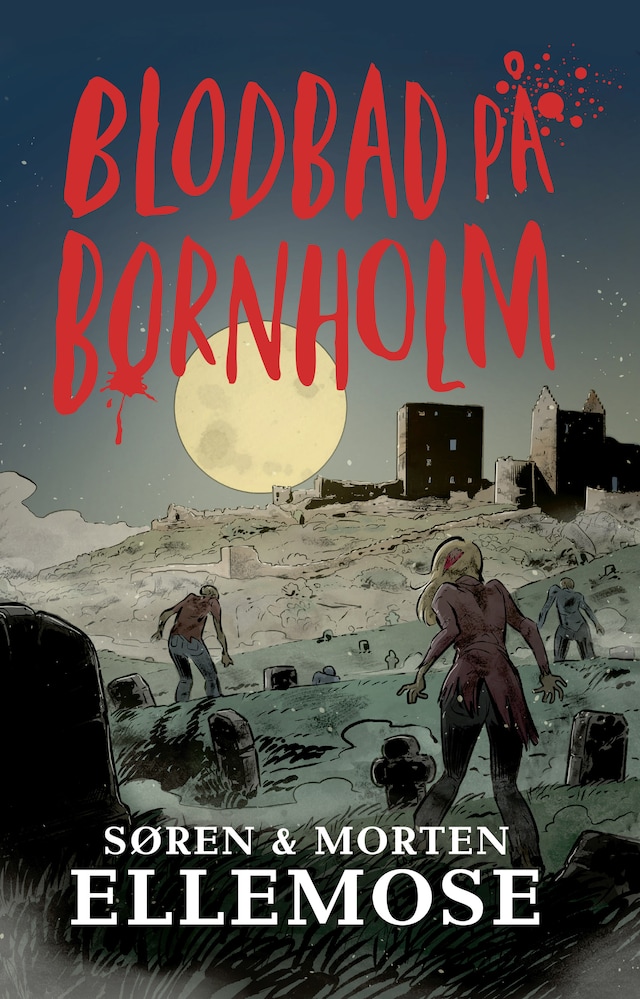 Book cover for Blodbad på Bornholm