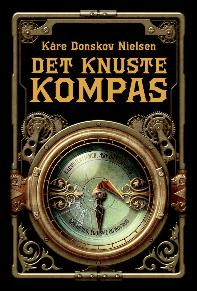 Buchcover für Det knuste kompas