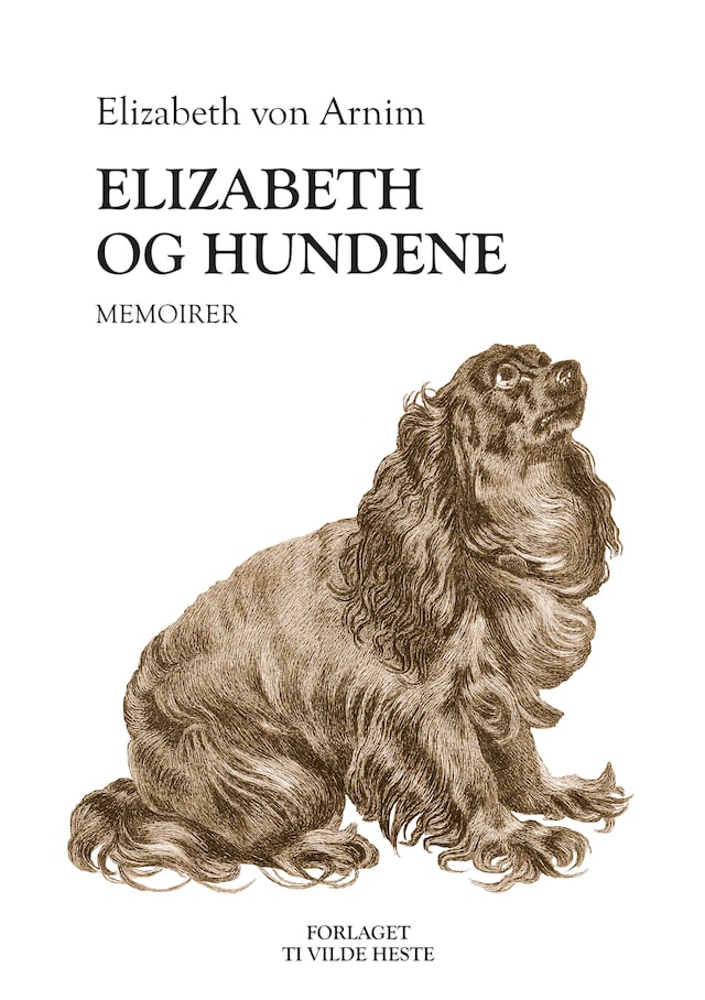 Buchcover für Elizabeth og hundene