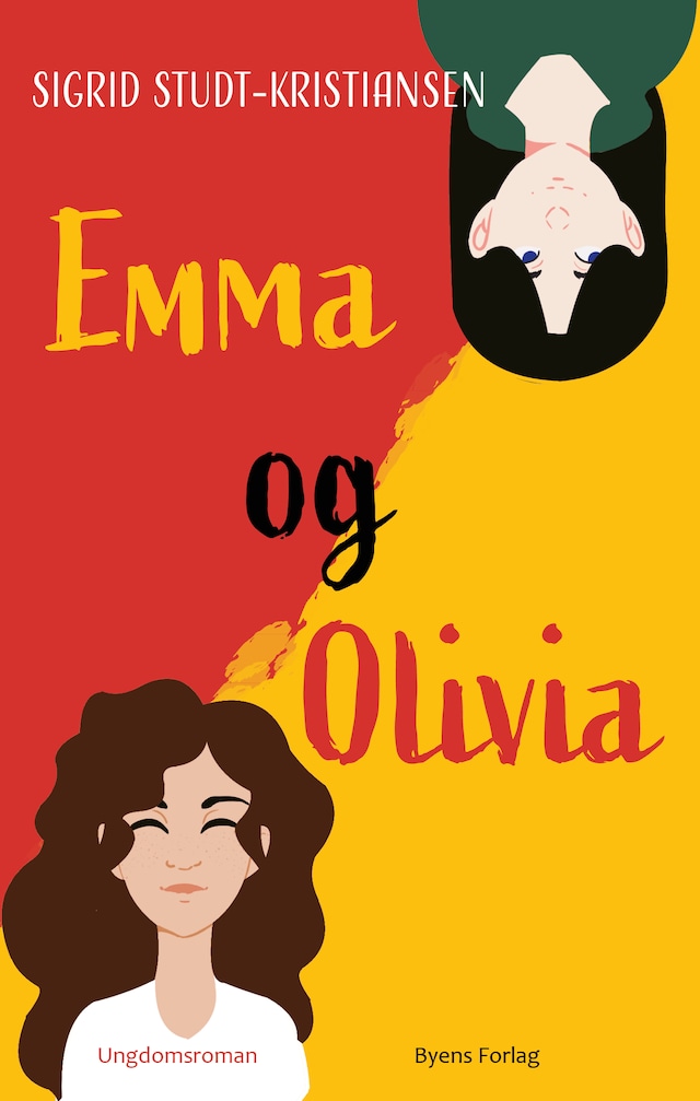 Book cover for Emma og Olivia