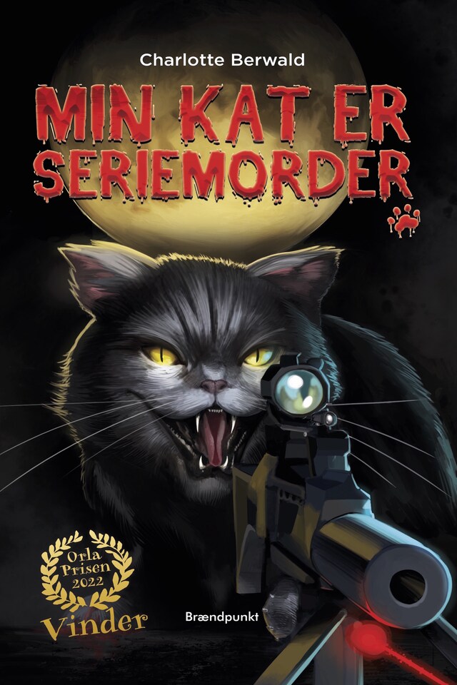 Book cover for Min kat er seriemorder!