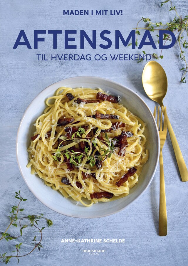 Buchcover für Aftensmad til hverdag og weekend