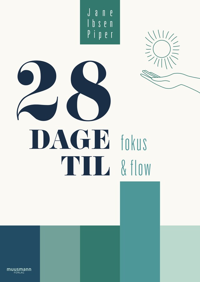Book cover for 28 dage til fokus & flow