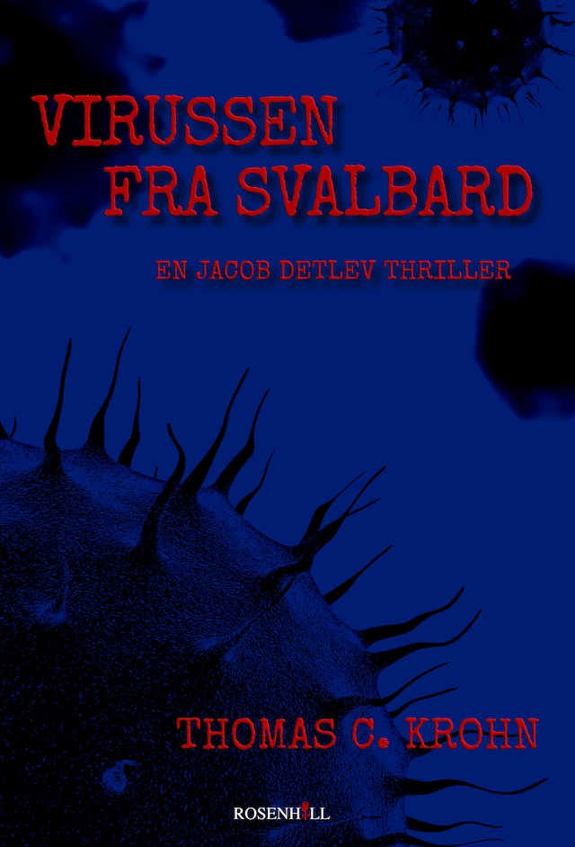 Okładka książki dla Virussen fra Svalbard