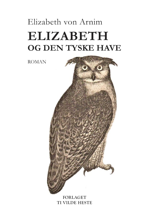 Book cover for Elizabeth og den tyske have