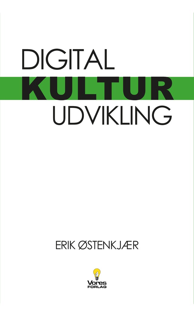 Boekomslag van Digital kulturudvikling