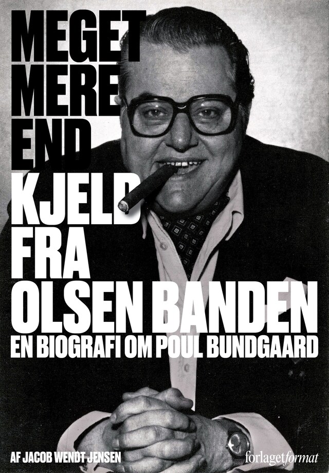 Book cover for Meget mere end Kjeld fra Olsen Banden