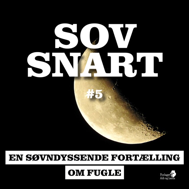 Bogomslag for SOV SNART #5, En søvndyssende fortælling om Fugle