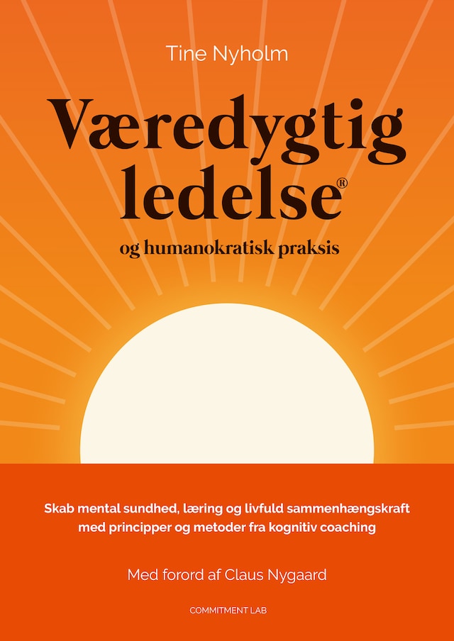 Book cover for Væredygtig ledelse® og humanokratisk praksis