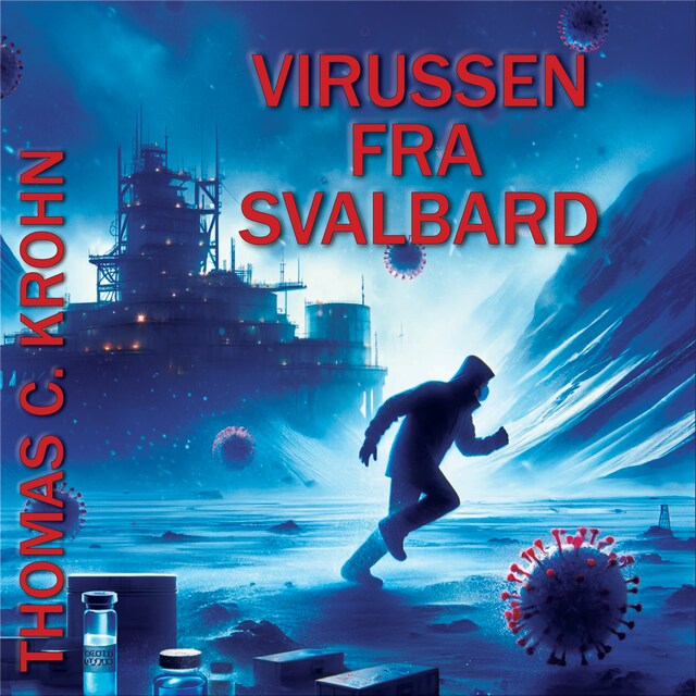 Okładka książki dla Virussen fra Svalbard