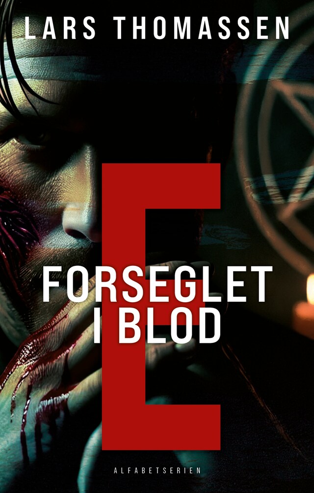 Book cover for E – Forseglet i blod