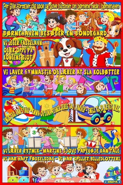 Per Sille fortæller dig sjove historier nede fra børnehaven