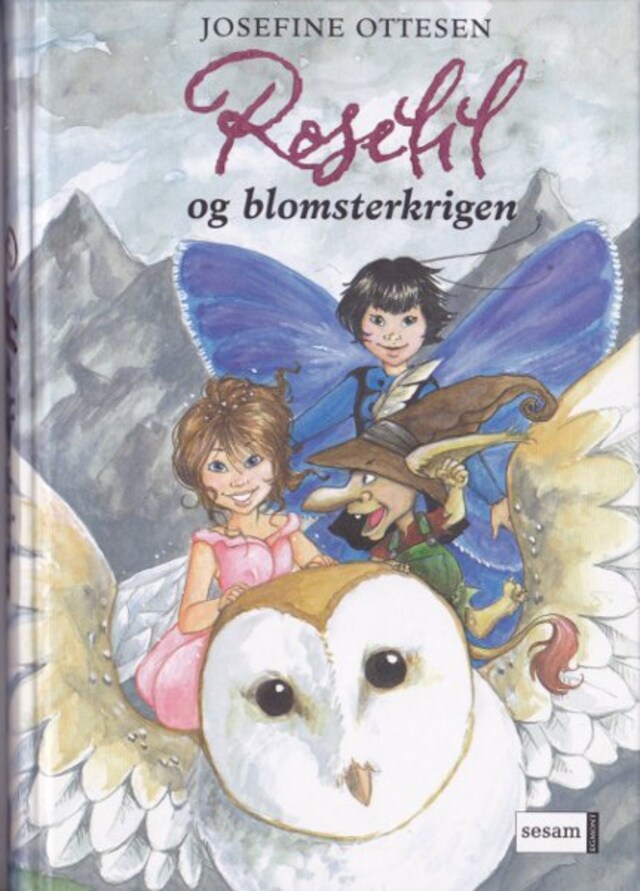 Couverture de livre pour Roselil og blomsterkrigen