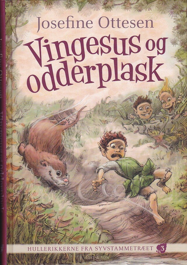 Portada de libro para Vingesus og Odderplask