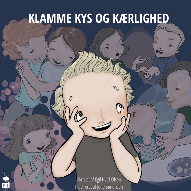 Book cover for Klamme kys og kærlighed