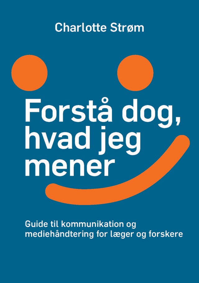 Boekomslag van Forstå dog, hvad jeg mener