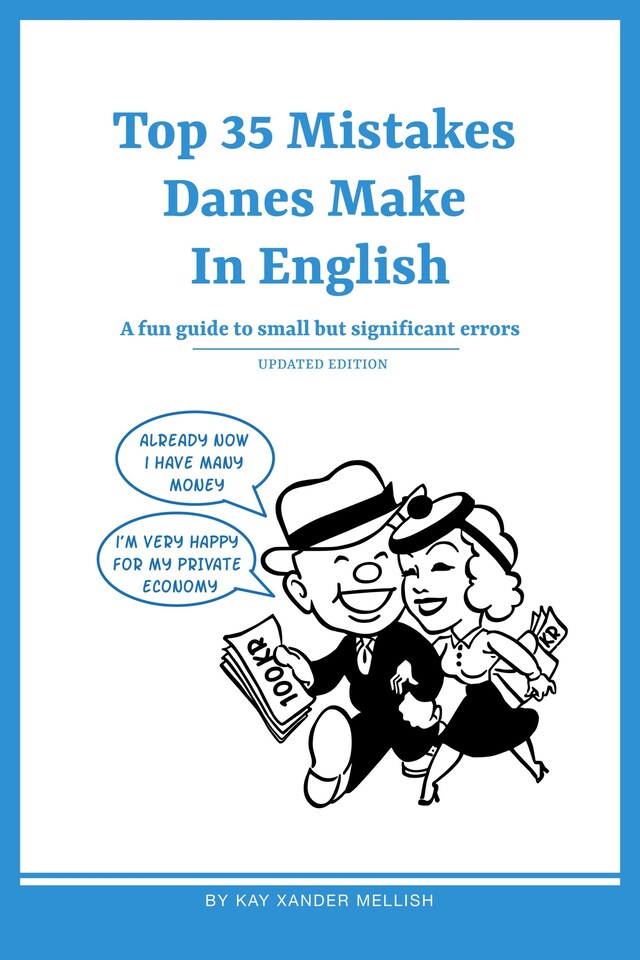 Copertina del libro per Top 35 Mistakes Danes Make in English