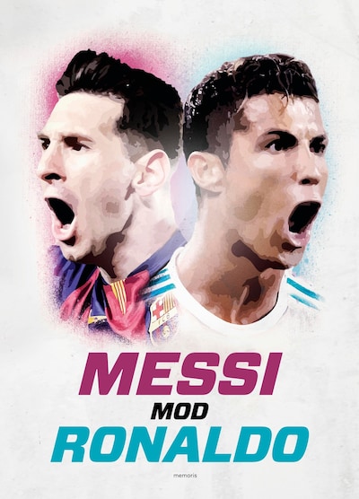 Omslag til Messi mod Ronaldo